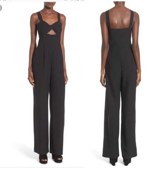 leith tie front jumpsuit